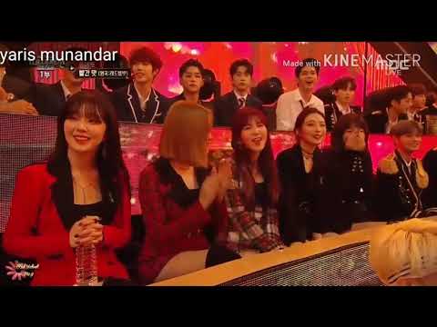 171231 Red Velvet reaction Red Flavor musical at 2017 MBC Music Festival