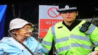 Betty Tebbs - veteran Greater Manchester peace & anti-nuclear campaigner -