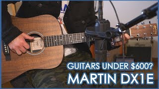 Video thumbnail for Martin DX1e Koa 2019 Review - Awesome Acoustic Guitar Under $600 by Joshua Krell