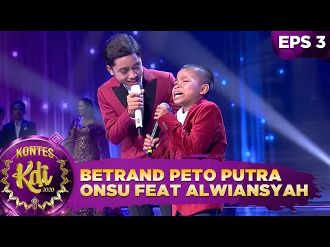 SUKAA! Betrand Peto Putra Onsu Kolaborasi Bareng Bocah Viral Alwiansyah - Kontes KDI 2020 (17/8)