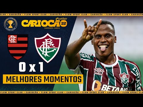 FLAMENGO 0 X 1 FLUMINENSE | Melhores Momentos - CARIOCÃO 22