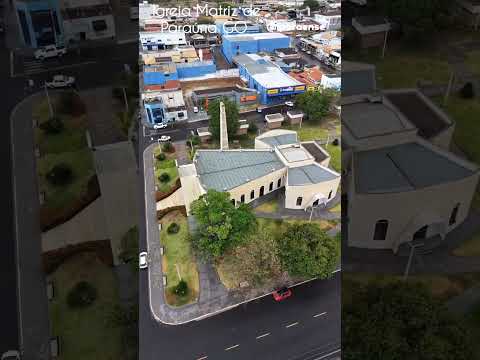 PARAÚNA GOIÁS, PROJETO VISÃO AÉREA - IGREJA MATRIZ DO MENINO JESUS.
