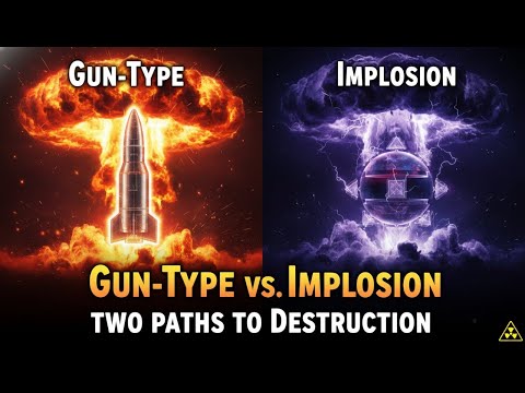Gun-Type vs Implosion | The Race That Built the Atomic Bomb 🚀