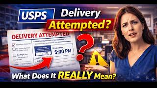 USPS “Delivery Attempted” Meaning