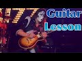 Shout it Out Loud - KISS Guitar  lesson - Solo