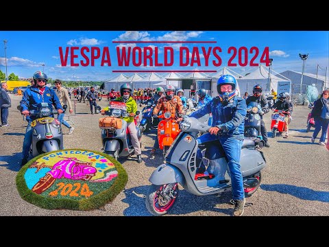 Vespa World Days Pontedera 2024 - 4 Tage in 15 Minuten - rusty helmets on tour