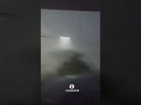 Chuva de Granizo causa estragos em Barbosa Ferraz no Paraná .