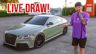 AUDI RS5 LIVE DRAW!
