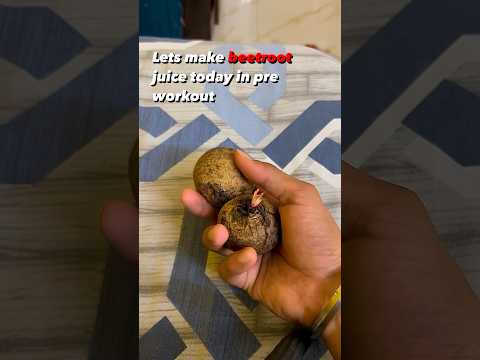 Beetroot juice || Best Pre workout✅ #fitness #motivation #gymmotivation #bodybuilding #diet #gym