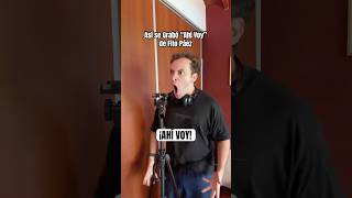🎤 Así se Grabó “Ahí Voy” de Fito Páez 🎵 #youtubeshorts #shorts
