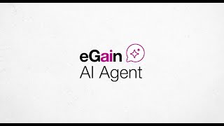 eGain AI Agent YouTube Video