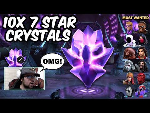 10x 7 Star Crystal Opening! CEO Luck Continues 100000000000%!!! Rank 3 Contenders!