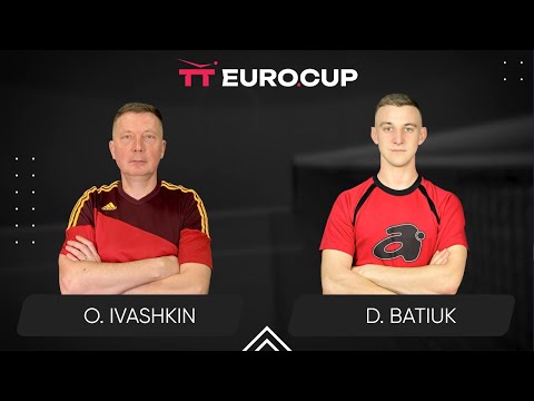 08:00 Oleksandr Ivashkin - Dmytro Batiuk 26.12.2024 | Table Tennis TT Euro.Cup Ukraine Master 3