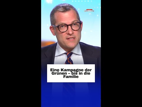 Eine Kampagne der Grünen – bis in die Familie