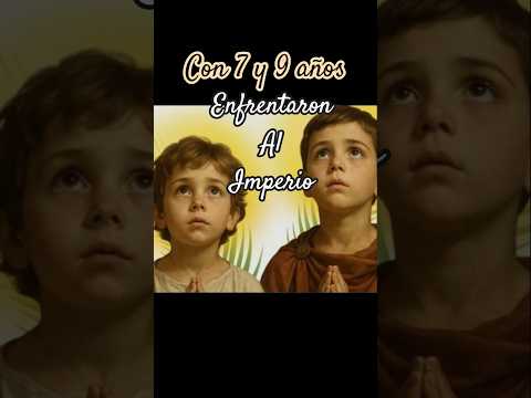 Sabías que los niños patronos de Colón enfrentaron a Roma?