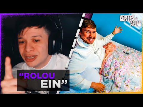 ARUAN REAGE A PASSEI UMA NOITE NO APARTAMENTO NOVO DA DANI (RENAN FIORINI) - Cortes do Aruan