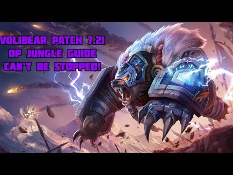 LoL Volibear JUNGLE GUIDE NEW BUILD OP AND ELO GIVING S7 Patch 7.21!!!