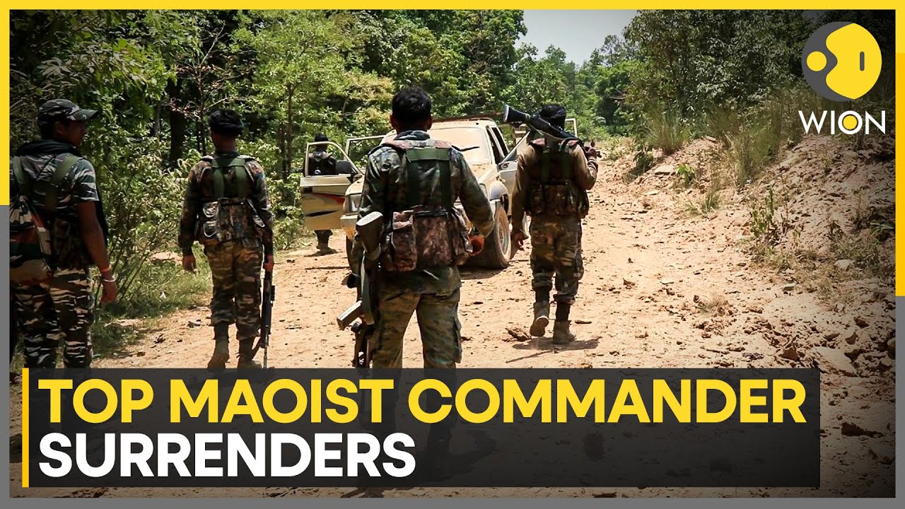 Telangana: Maoist Party Top Leader Barsa Deva Alias Sukka, Including 15 Others, Surrender | WION