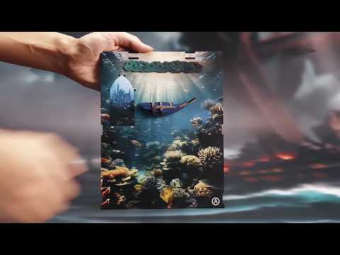 Бук Нук конструктор Румбокс Таємниці морських глибин 3D DIY Book Nook мініатюрний будиночок з LED підсвіткою - фото 1 - id-p2977145425
