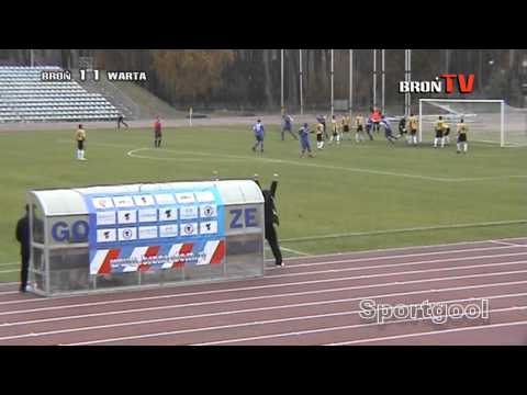 Mecz III  liga Broń Radom  Warta  Sieradz  2-2  Kozienice 2011 rok