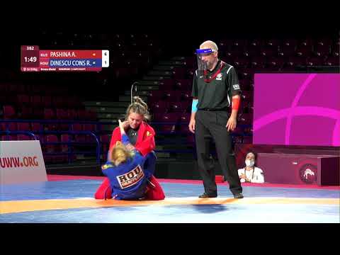 BRONZE Women's GP GI - 53 kg: A. PASHINA (RUS) v. R. DINESCU CONS (ROU)