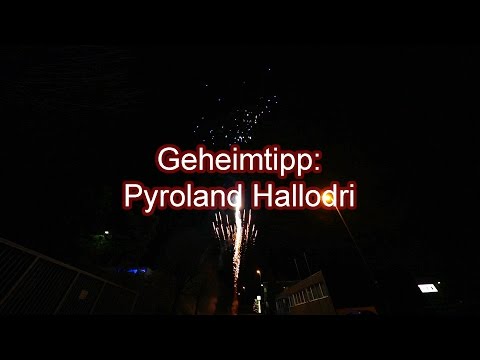 Geheimtipp Pyroland Halludrin 01.01.17 Feuerwerk