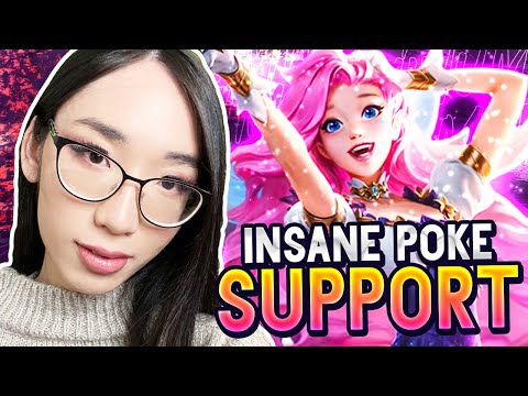 ⭐ INSANE RANGE + POKE SUPPORT?! | Seraphine Support | Luminum