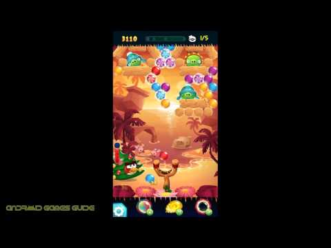 Angry Birds POP Bubble Shooter: Level 47: Walkthrough (3 STARS) HD