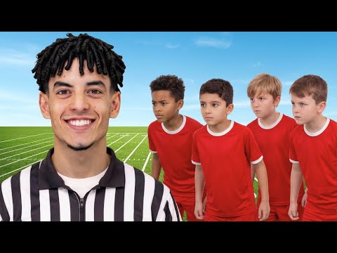 KIDS VS ADULTS football challenges