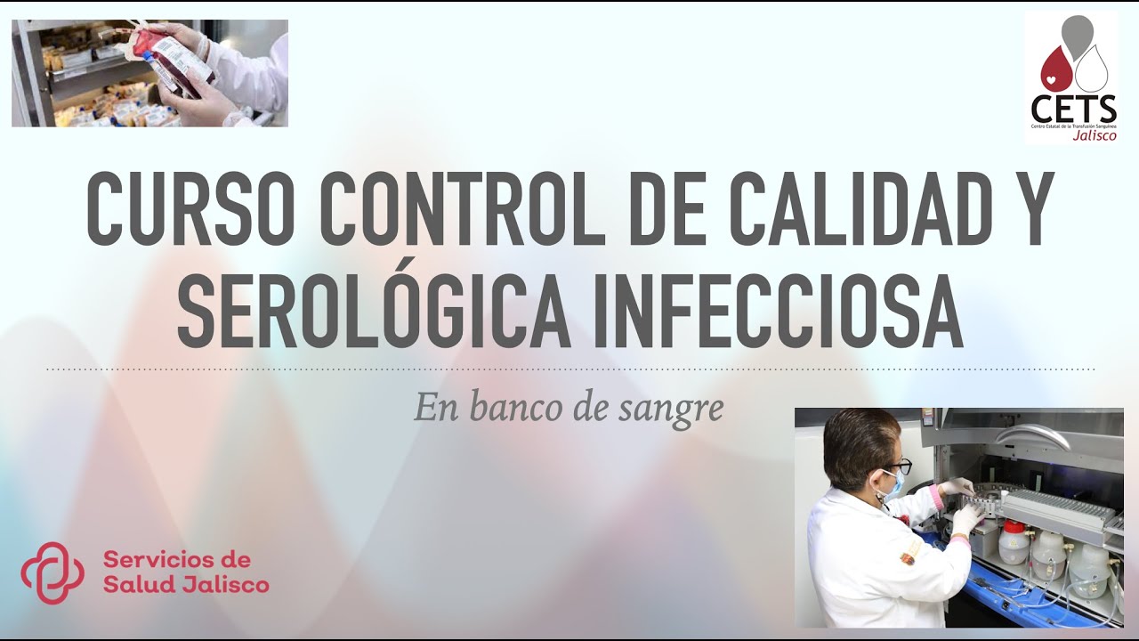 MODULO 1 Generalidades sobre laboratorio de serología en banco de Sangre