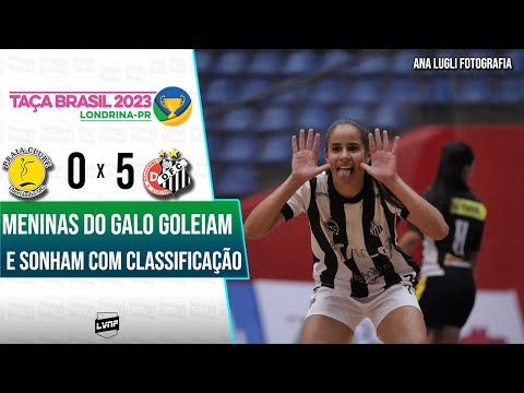 GOLS | PRAIA CLUBE 0 x 5 DEC/OPERÁRIO | TAÇA BRASIL DE FUTSAL FEMININO 2023