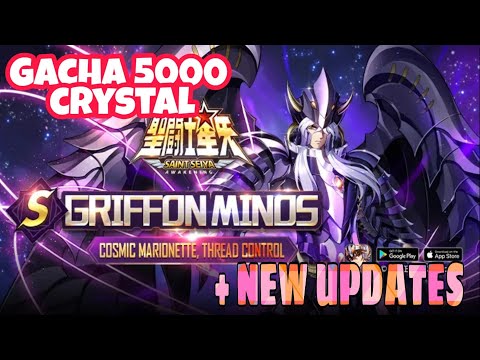 GACHA GRIFFON MINOS, SAINT YANG BISA MANIPULASI MUSUH + NEW UPDATES | Saint Seiya Awakening
