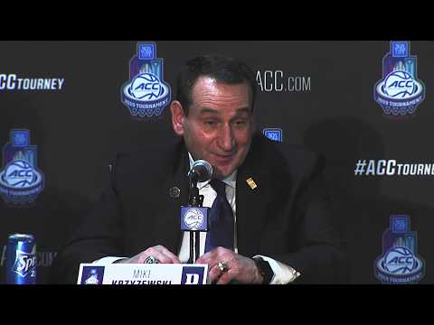Full Duke ACC Tournament Semifinal Postgame Press Conference