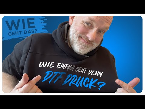 Ganz einfach SELBER T-SHIRTS bedrucken: DTF "Direct to Film" TRANSFERDRUCK - das kann jeder!