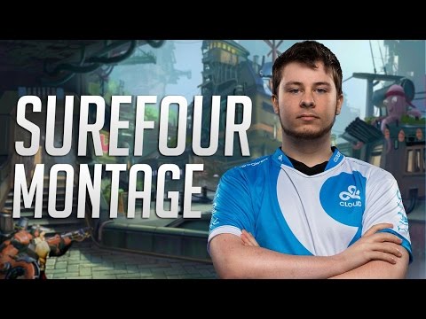 Surefour Montage - The Overwatch Aim "Hacker"