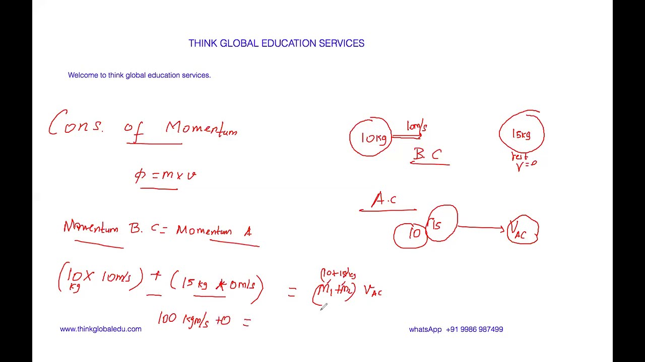 IB MYP -PHYSICS-Conservation Laws