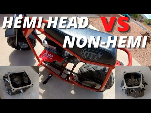 Hemi head versus non-Hemi head  on a Predator 212