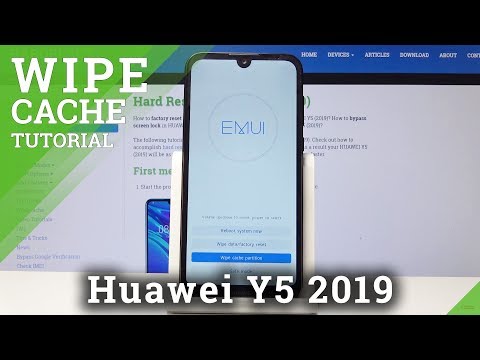 How to Speed Up HUAWEI Y5 2019 - Wipe Cache Caprtition / Erase Temporary Files