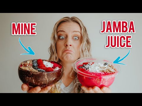 How To Make Jamba Juice Island Pitaya Bowl