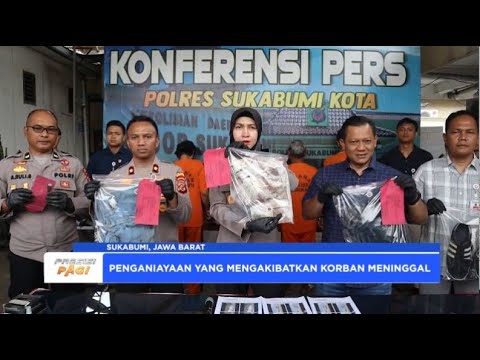 POLRES SUKABUMI AMANKAN 4 PELAKU PEMBUNUHAN