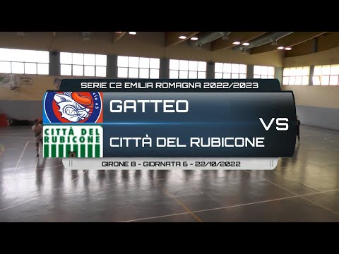 GATTEO VS CITTÀ DEL RUBICONE - SERIE C2 EMILIA ROMAGNA 2022/2023 GIRONE B GIORNATA 6 - 22/10/2022
