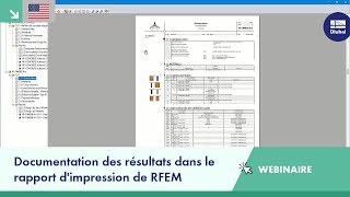 [EN] Documentation des résultats dans le rapport d'impression de RFEM
