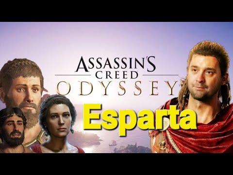 Assassin's Creed Odyssey parte 22 cidade de Esparta