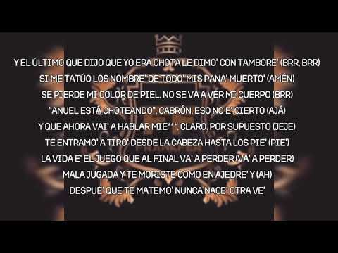 Anuel AA Ft. Kendo Kaponi, Yandel y Nengo Flow - Antes Y Despues (letra/Lyric)