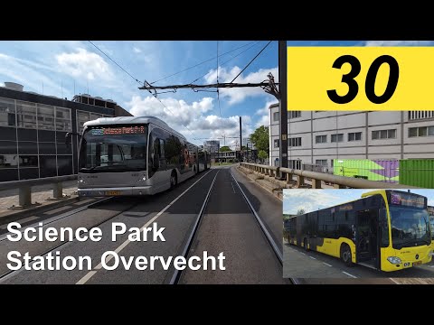 U-OV lijn 30: Science Park - Station Overvecht | Qbuzz Utrecht | Qbuzz 4149 | 2024