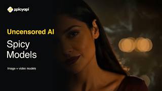 Uncensored AI Models: Image & Video Generation | SpicyAPI