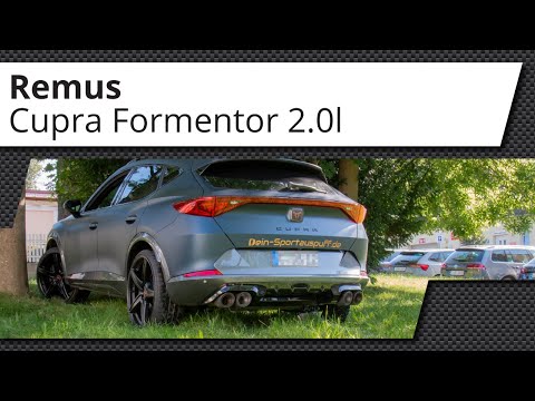 Remus Sportauspuff-Komplettanlage ab OPF | Cupra Formentor 2.0l → Dein-Sportauspuff.de