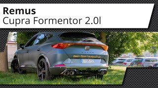 Video: Remus Sportauspuff-Komplettanlage ab OPF | Cupra Formentor 2.0l