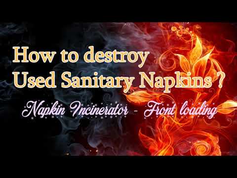 Sanitary Napkin Incinerator Machine MSMAXS 500