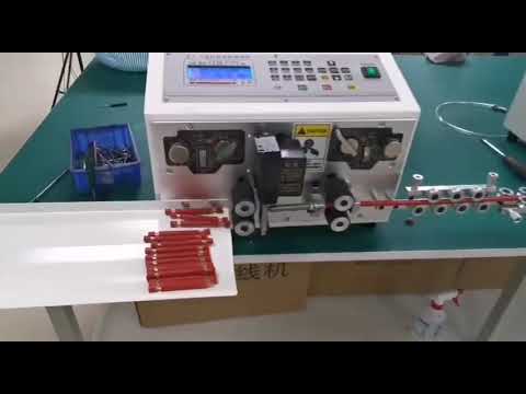 Automatic Wire Cutting and Stripping Machine videos